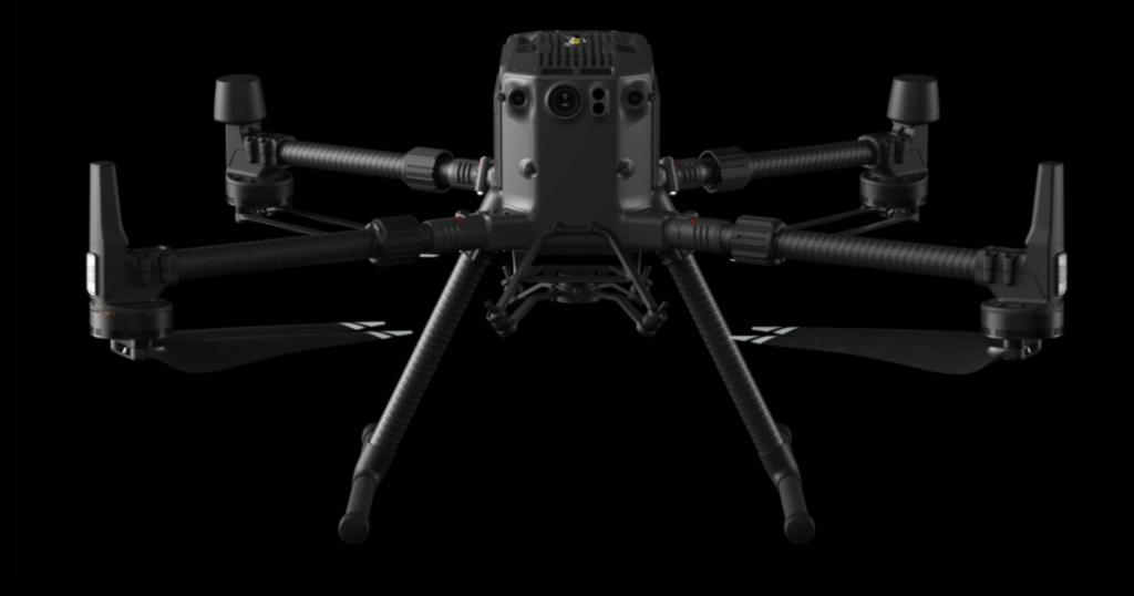 Работа системы с дронами