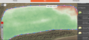 Monitoring of fields daily by delivering 3-meter resolution satellite 