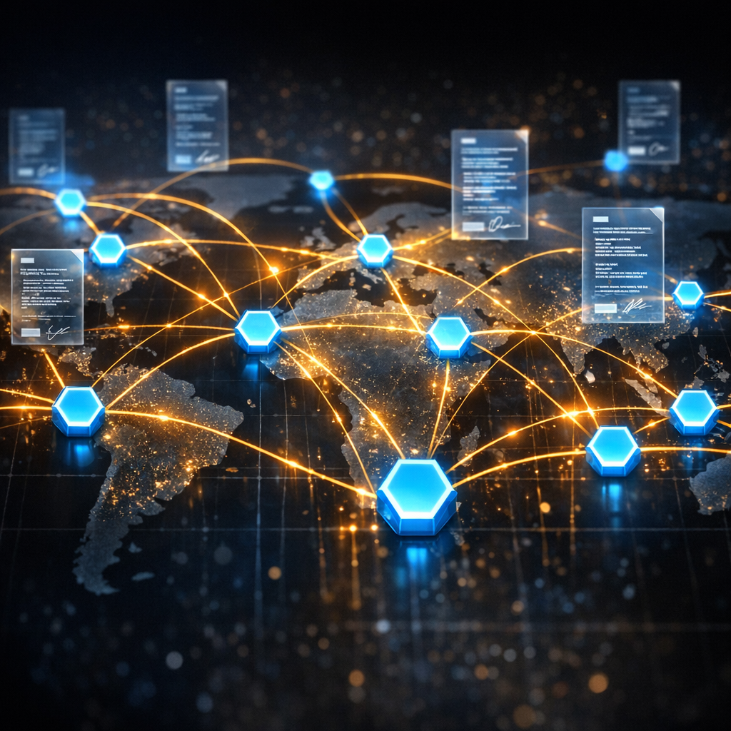 Blockchain trade transparency