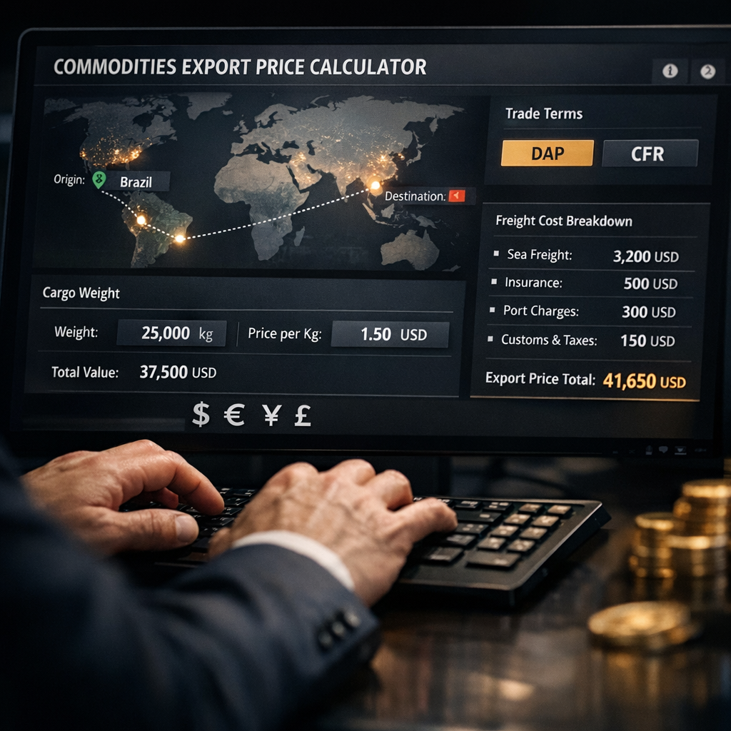 Trade price calculator