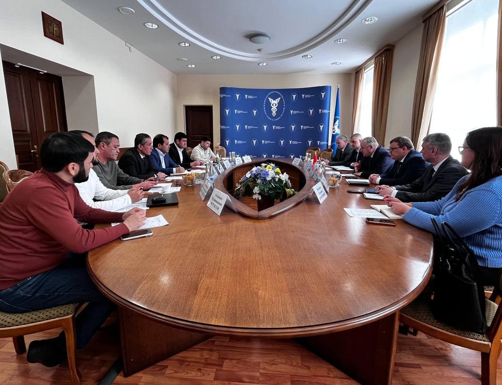 BelCCI chairman meeting with the chairman of the Chamber of Commerce and Industry of Uzbekistan